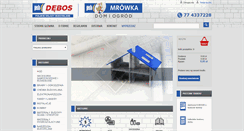 Desktop Screenshot of debos.pl